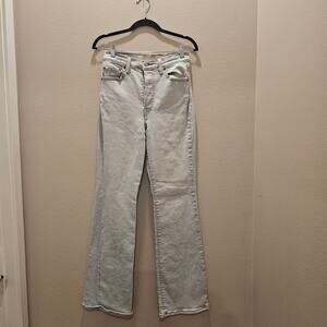 Levi's Ribcage Boot Cut High Rise Stretch Jeans Size 29